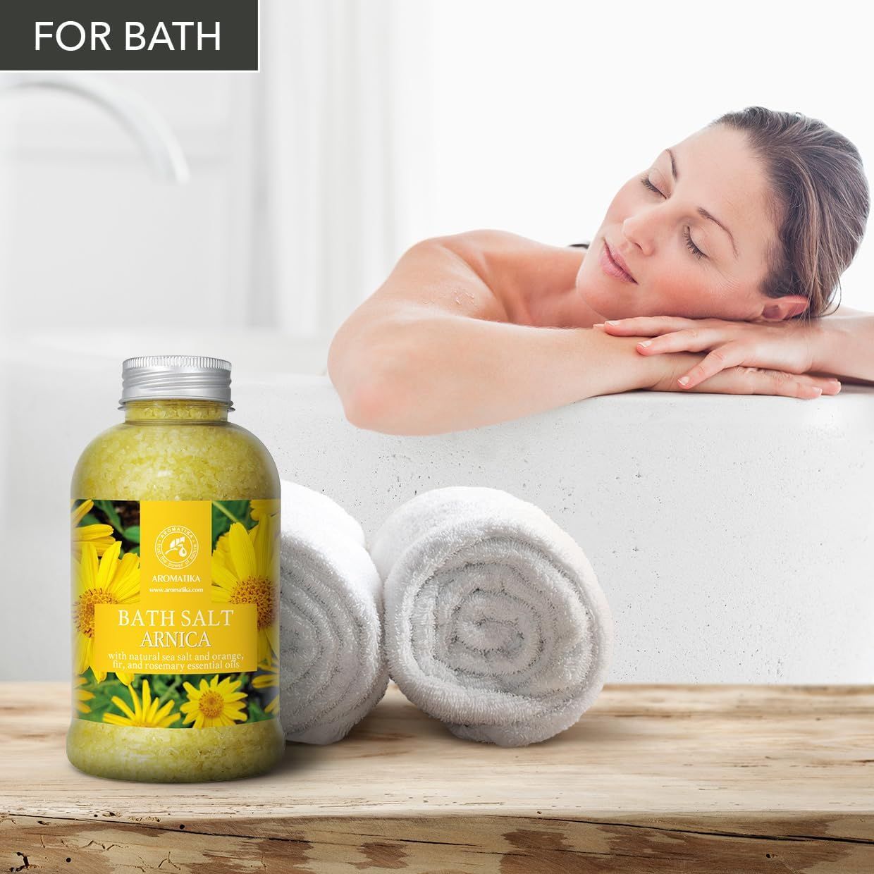 AROMATIKA  Badesalz Arnika