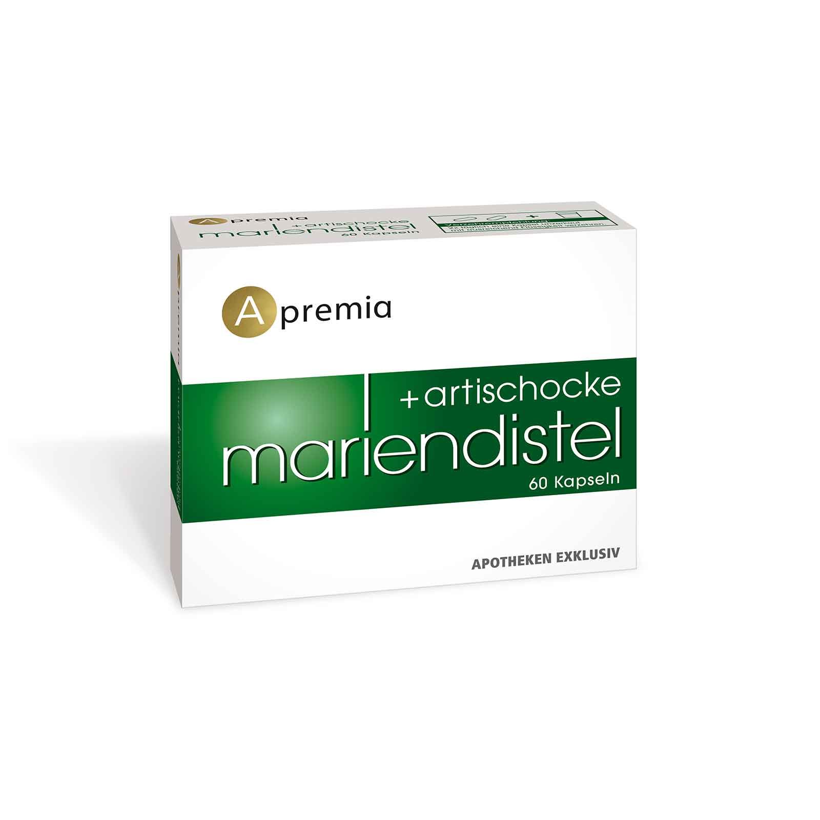 Apremia®  Mariendistel + Artischocke Kapseln