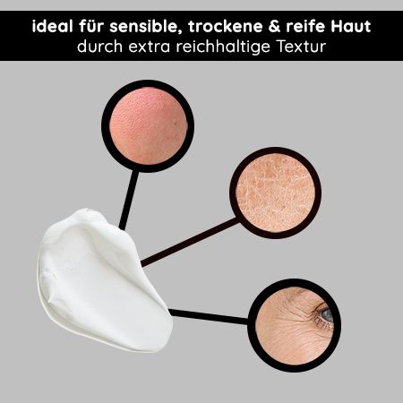 RAU Cosmetics Rich Honey Eye Cream - Reichhaltige Augencreme für trockene und reife Haut