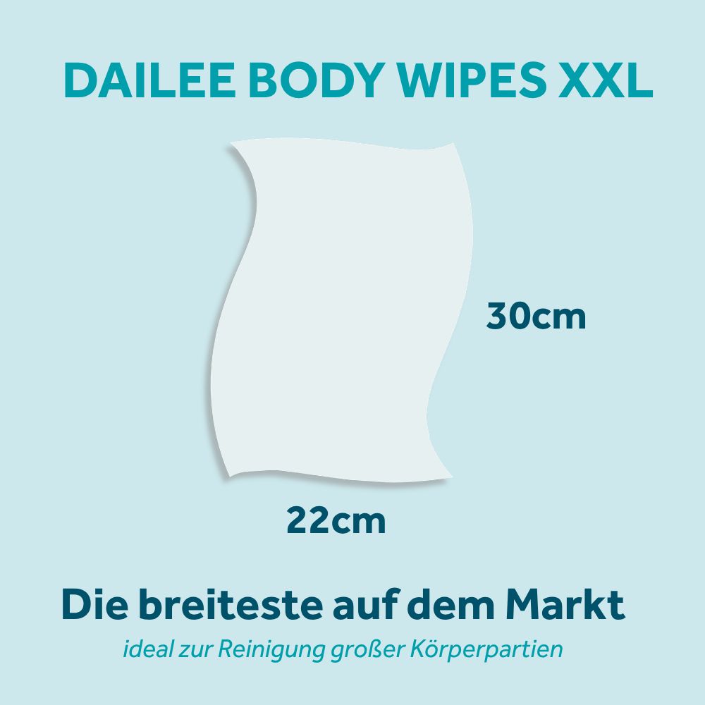 Dailee Feuchttücher für Erwachsene und Senioren XXL