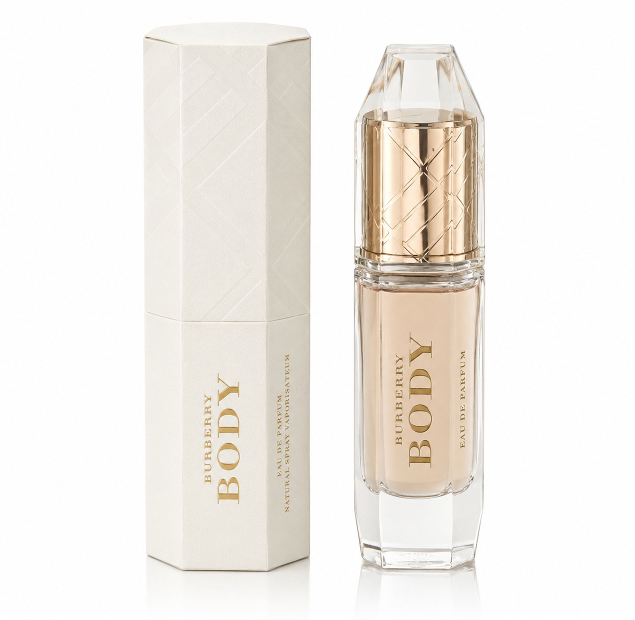 Burberry Body Eau de Parfum Flakon und Verpackung.