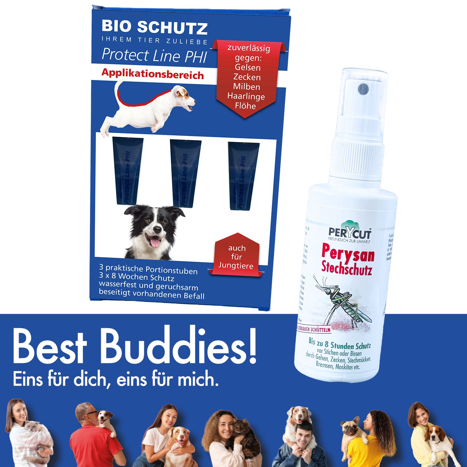 Buddy Set - Mensch & Tier Zeckenschutz