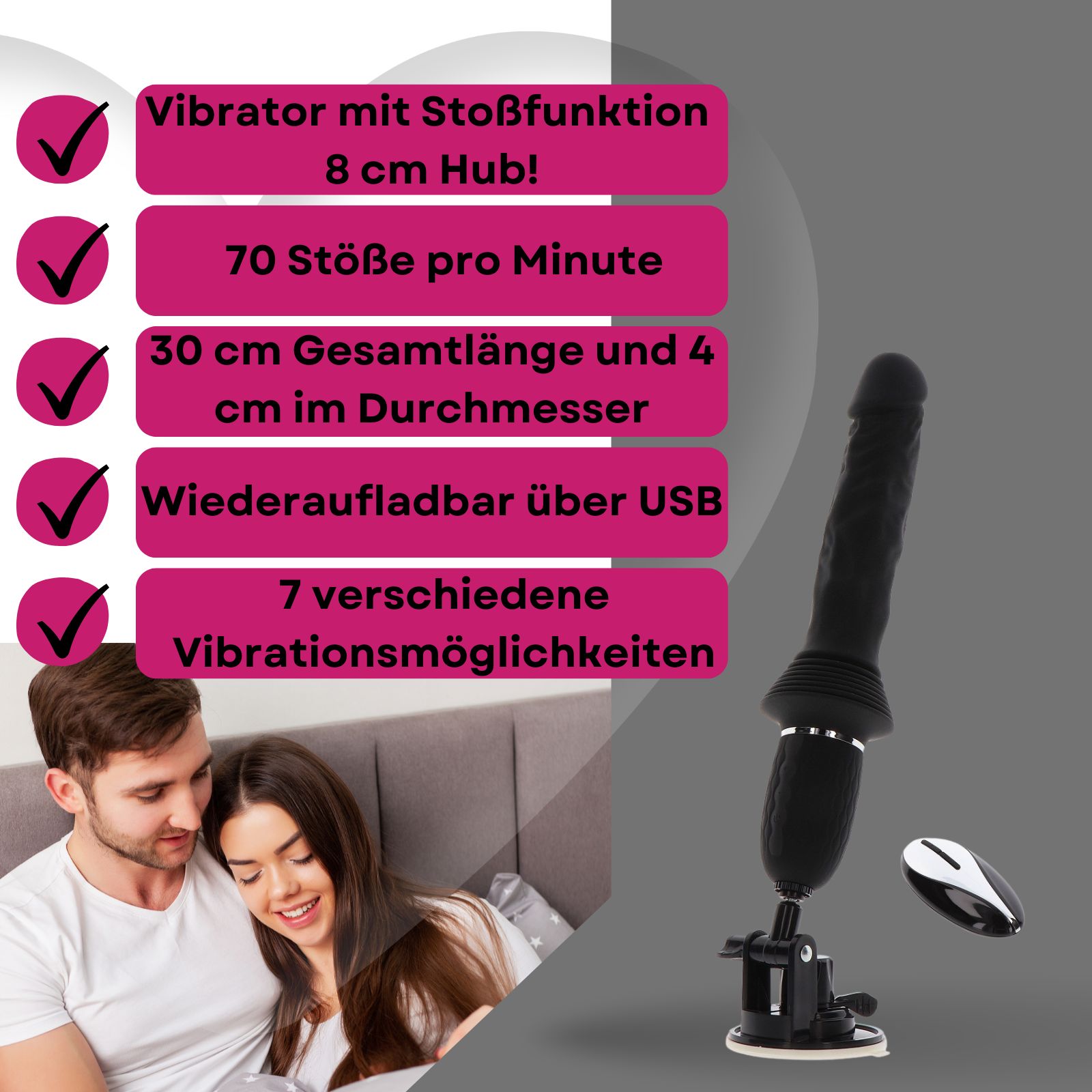Lovelyness - Stovibrator mit Stativ 1 St - Shop Apotheke