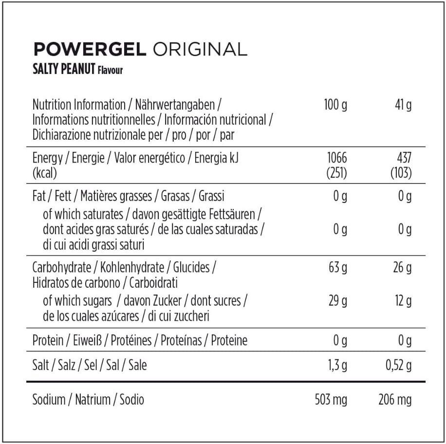 PowerBar PowerGel Original Salty Peanut