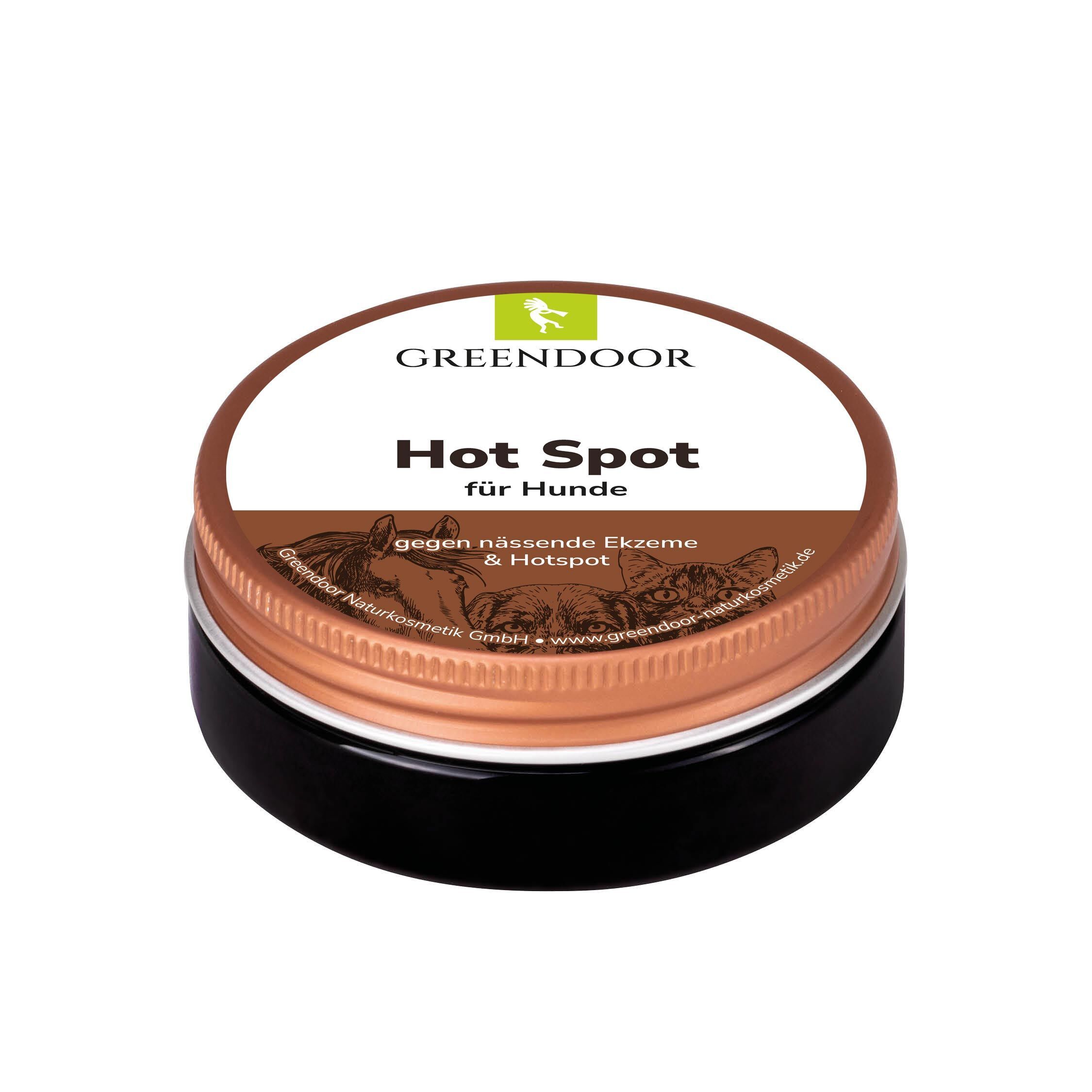 GREENDOOR Hot Spot Balsam für Hunde gegen nässende Ekzeme & Hotspot.