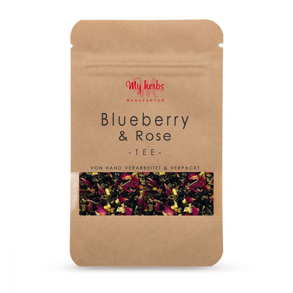 MYHERBS Blueberry & Rose Tee