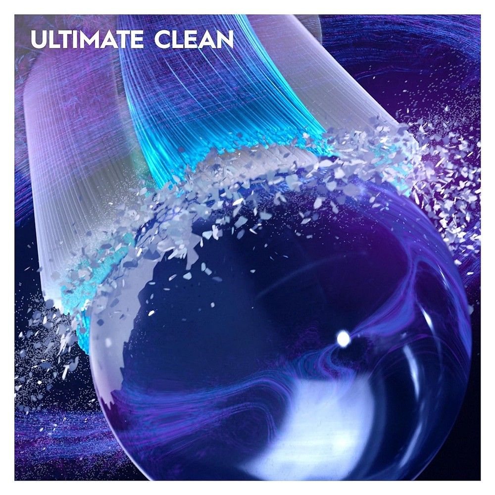 Abstrakte Darstellung der "Ultimate Clean" Technologie von Oral-B iO.