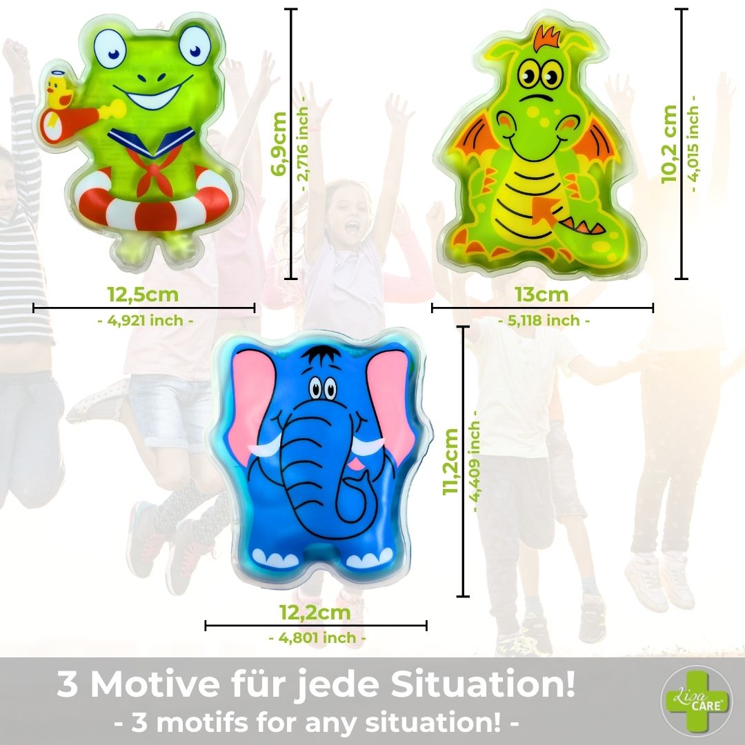 Lisa Care Mehrfachkompressen Warm/Kalt - Kinderset