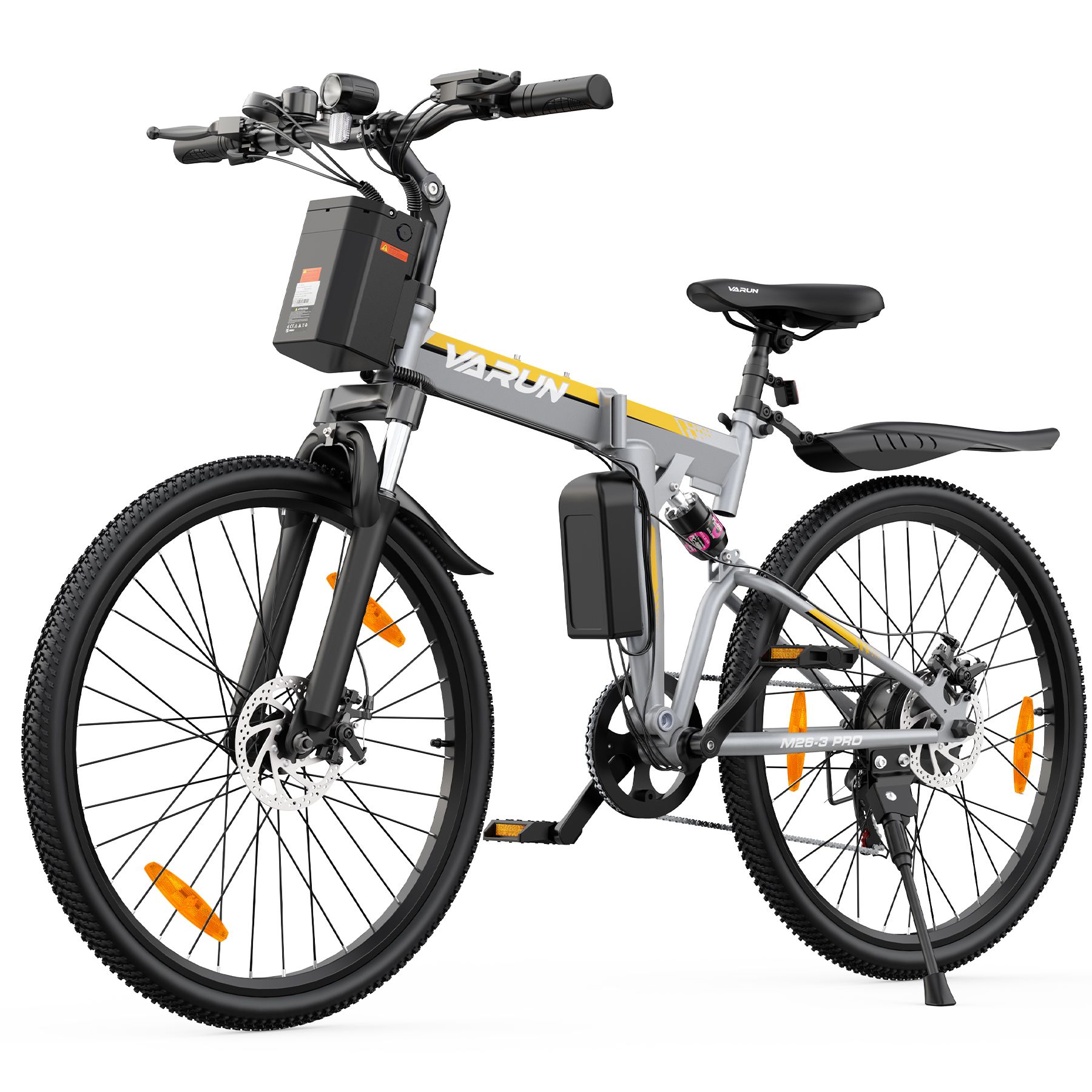VARUN M26-3 PRO Faltbares E-Bike, 48V 7,8Ah Akku, Vollfederung