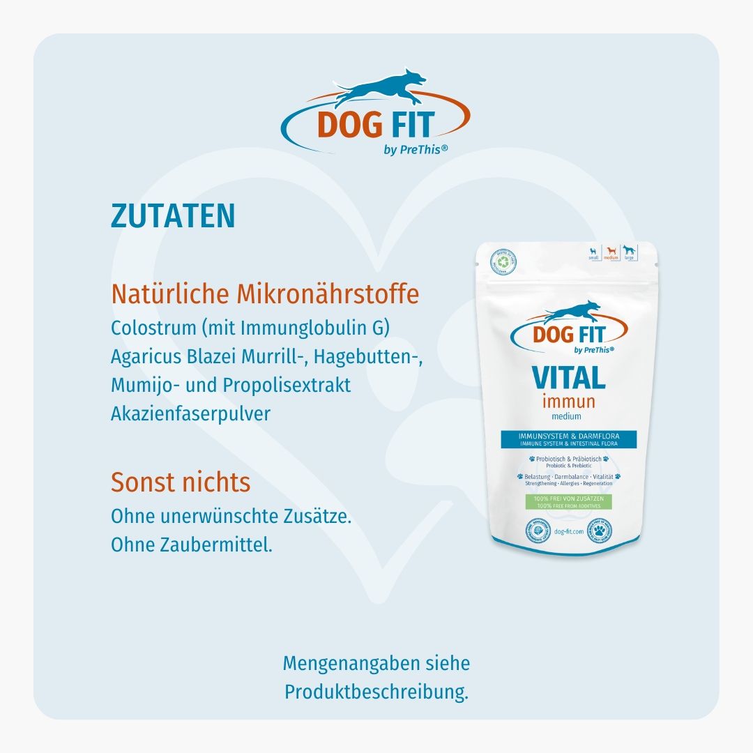 DOG FIT by PreThis® VITAL immun für Hunde » medium