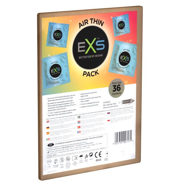 EXS *Air Thin* extradünne Kondome für ein Gefühl wie ohne Kondom