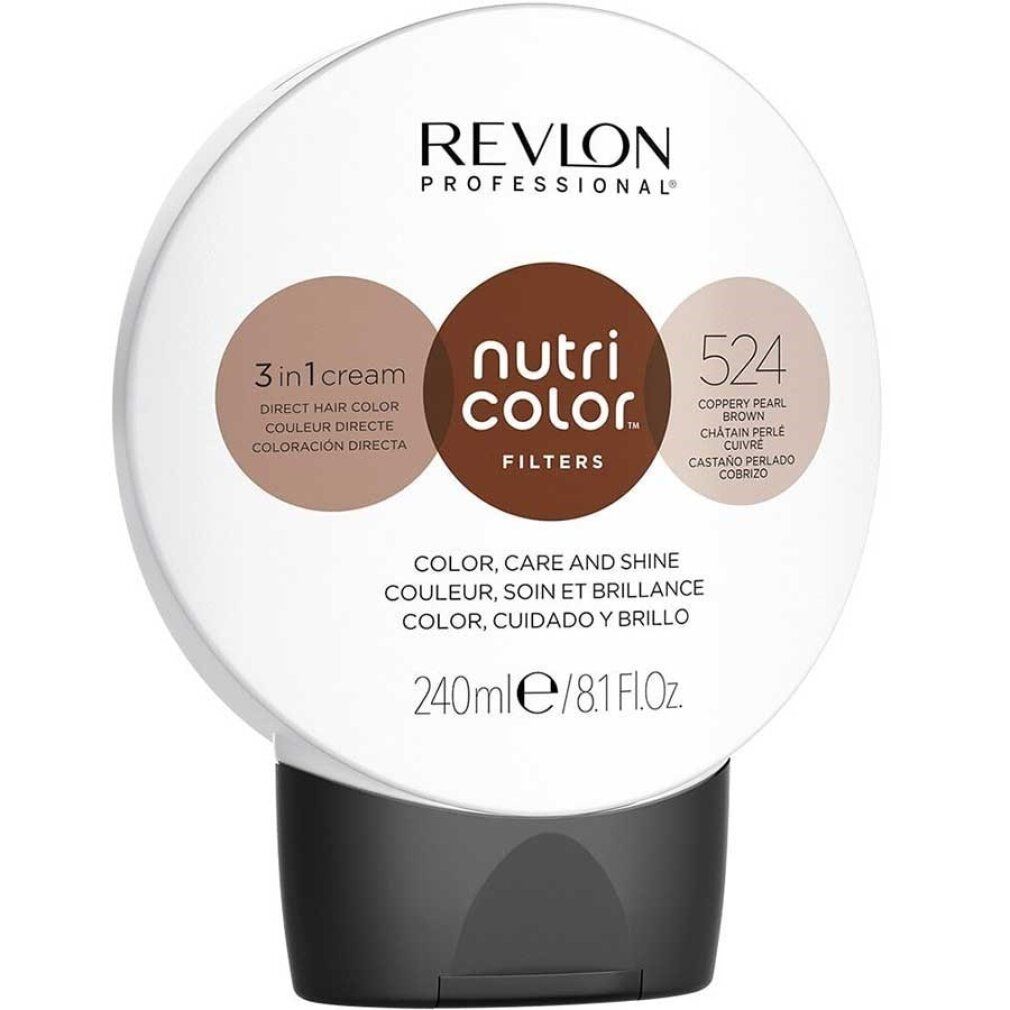 Revlon Nutri Color Filters 524 Cooper Pearl Brown Flasche, 240ml.