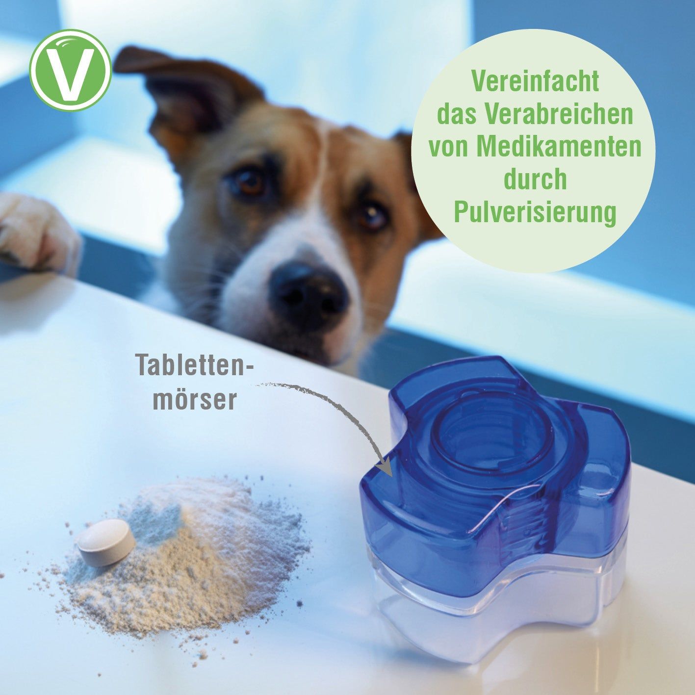 Vetlando Tablettenmörser