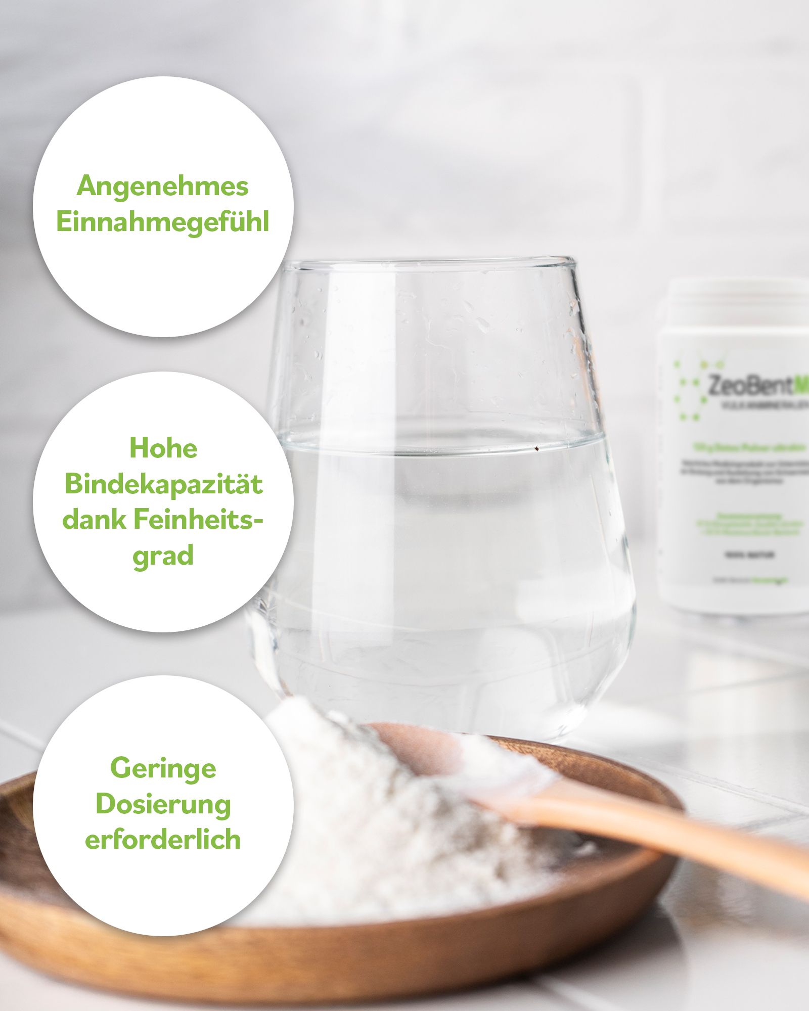 ZeoBent MED Detox Pulver ultrafein