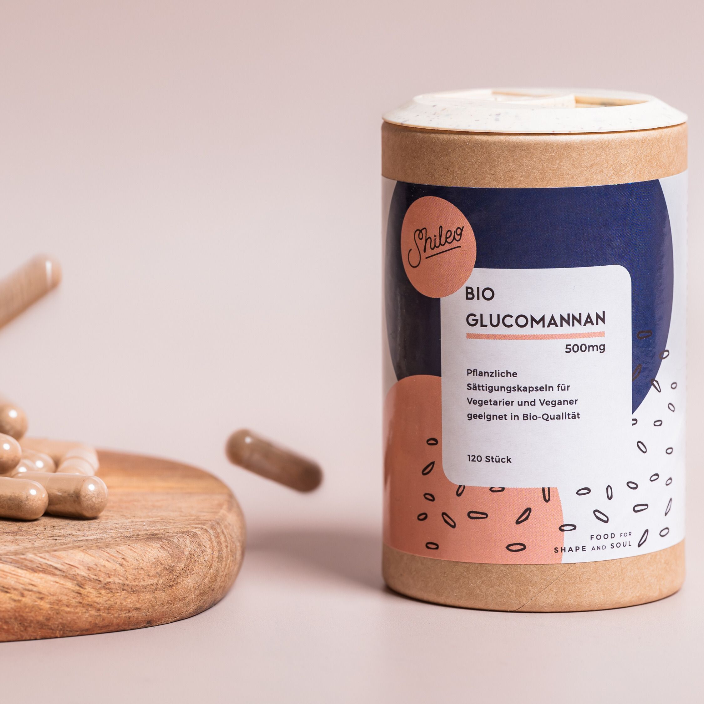 SHILEO - Konjak-Glucomannan Kapseln