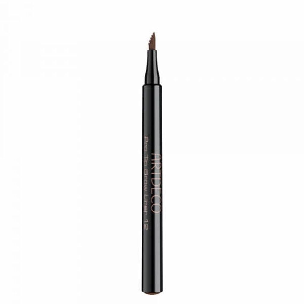 Artdeco Pro Tip Brow Liner, Augenbrauenstift in dunklem Braun mit feiner Spitze.