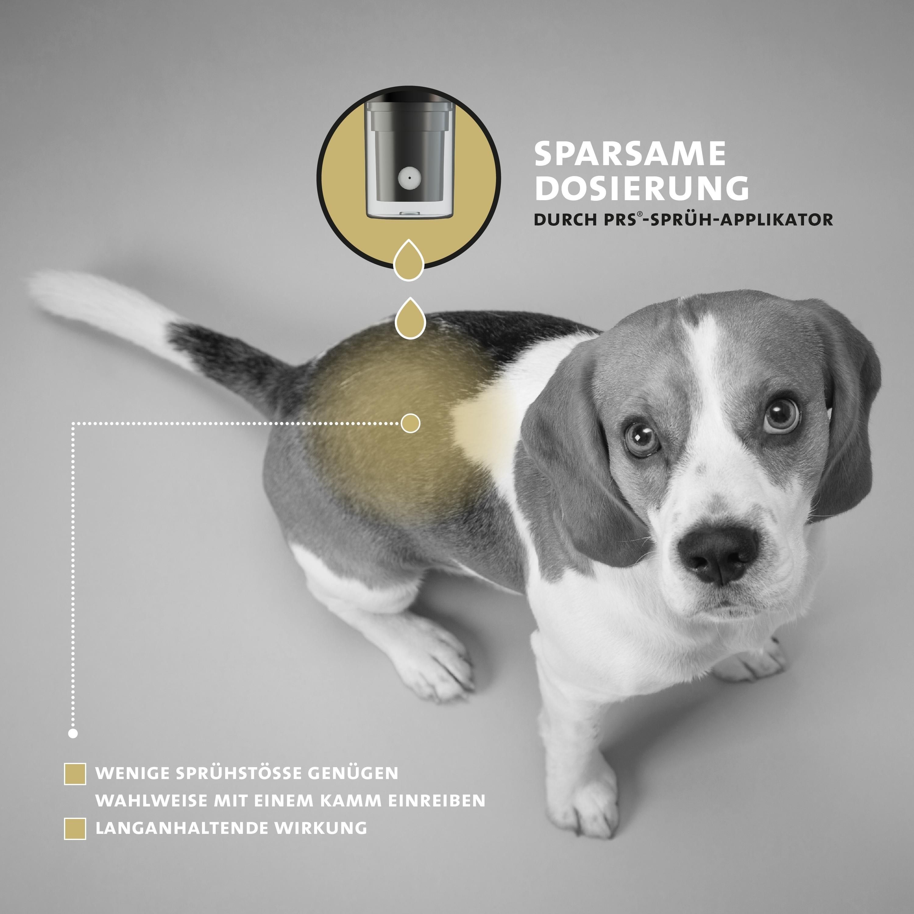 Peticare Anti-Läuse & Haarlinge Spray für Hunde, lindert effektiv Juckreiz