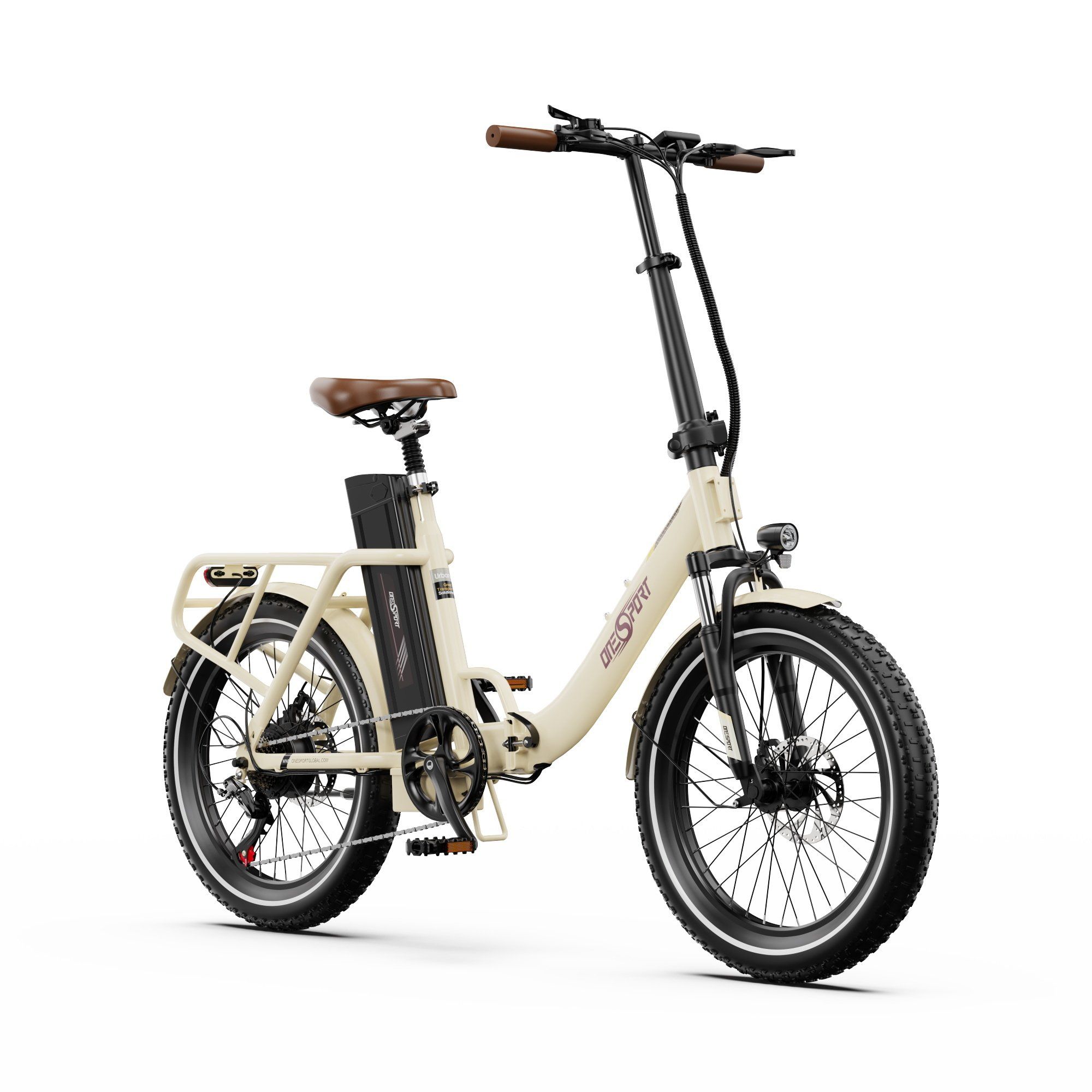 ONESPORT OT16-2 Faltbares Elektrofahrrad mit 250-W-Motor und 48-V-17-Ah-Akku