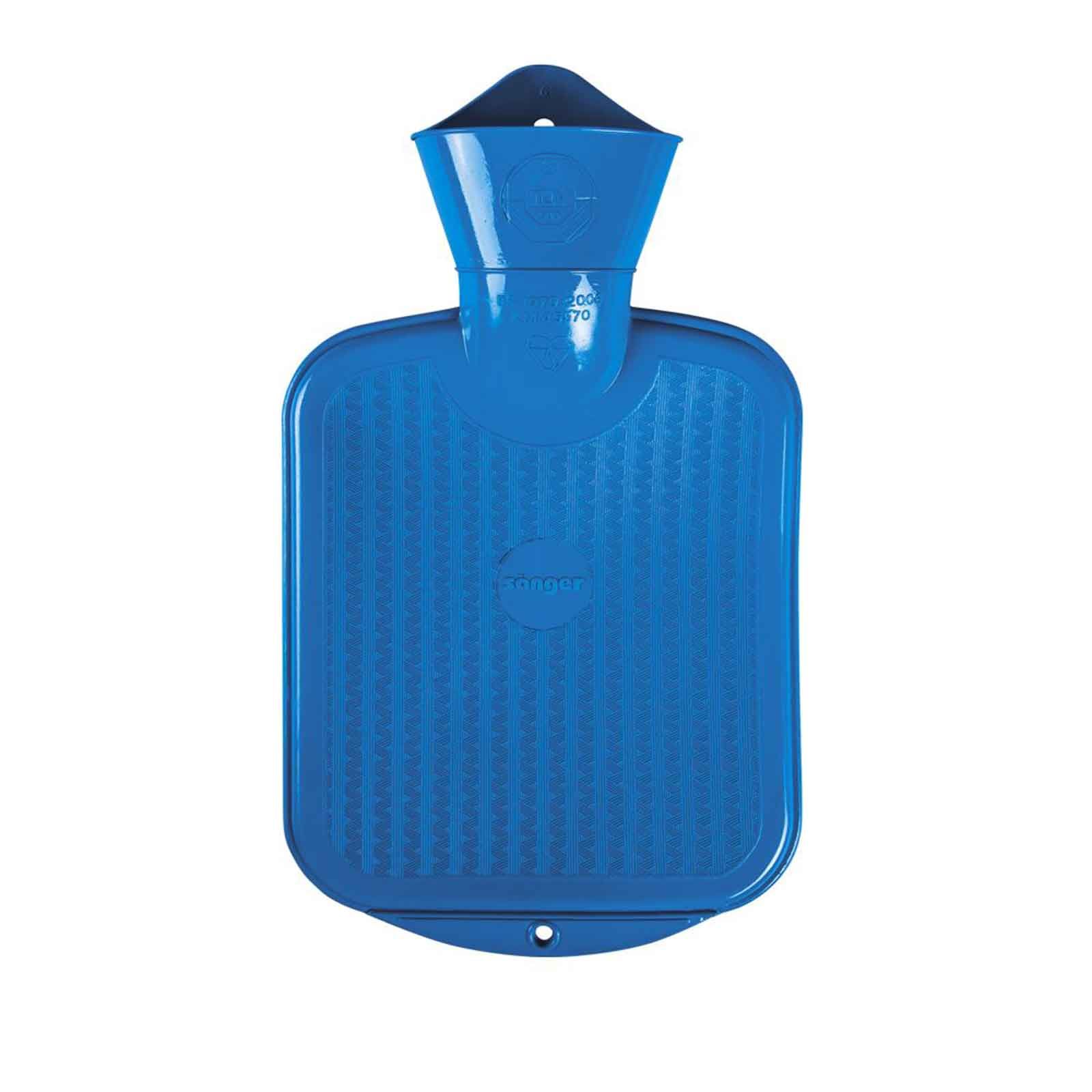 Sänger Kinder Wärmflasche ohne Bezug blau