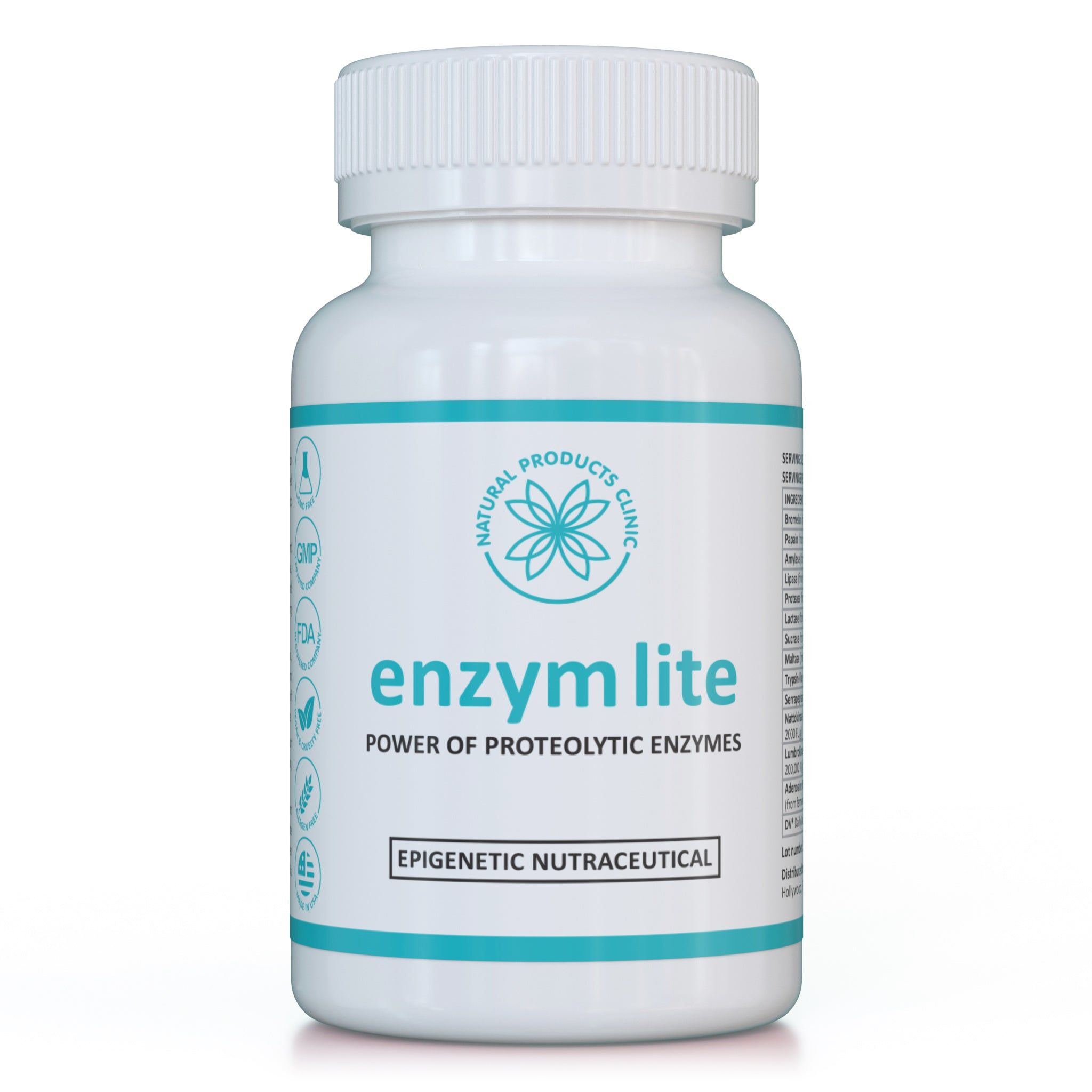 Natural Products Clinic Enzym Lite – Enzymkomplex für Verdauung und Nährstoffverwertung