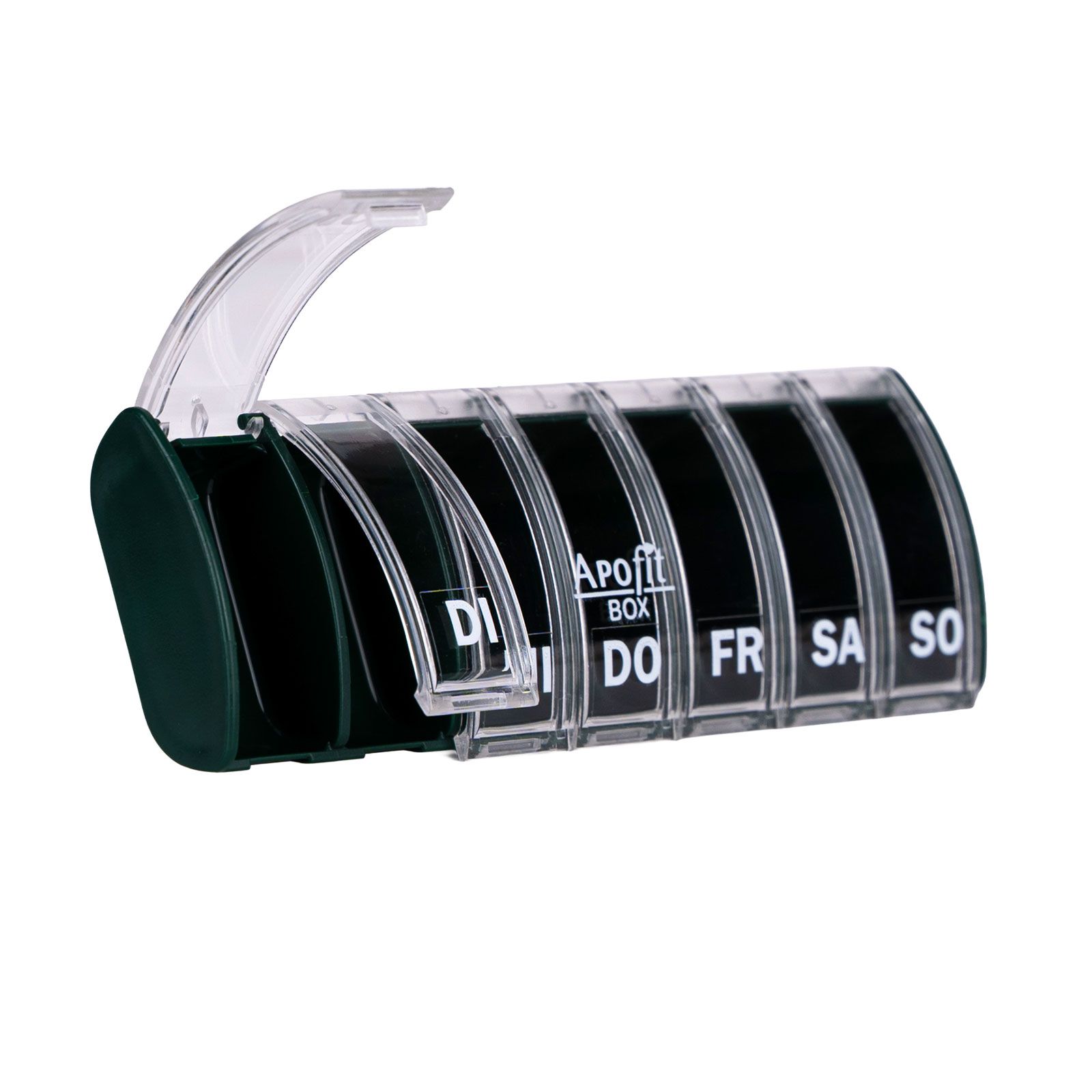 APOfit Wochendispenser 1 Dosierer Box grün