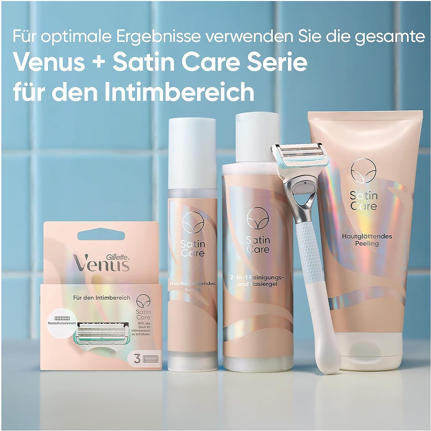 Gillette Venus Satin Care Intimpflege Rasierset Damen