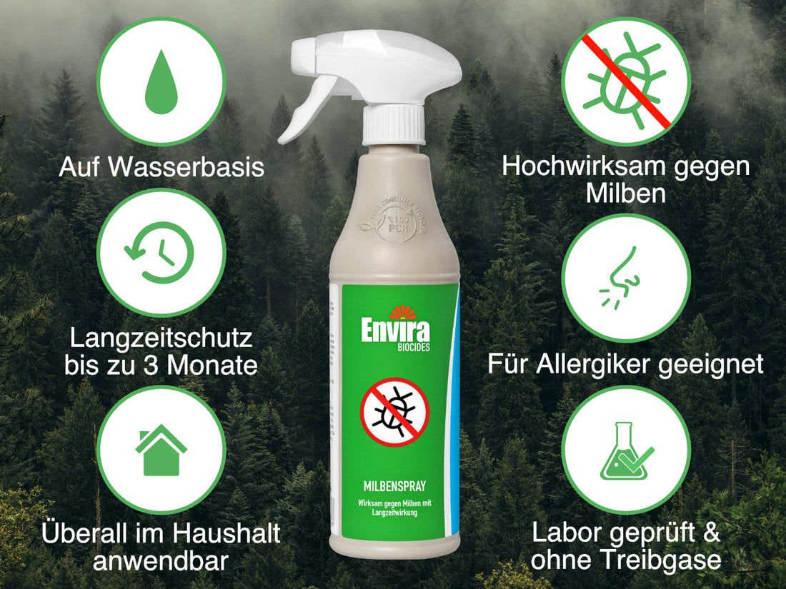 Envira Milbenspray im Nachfüllpack