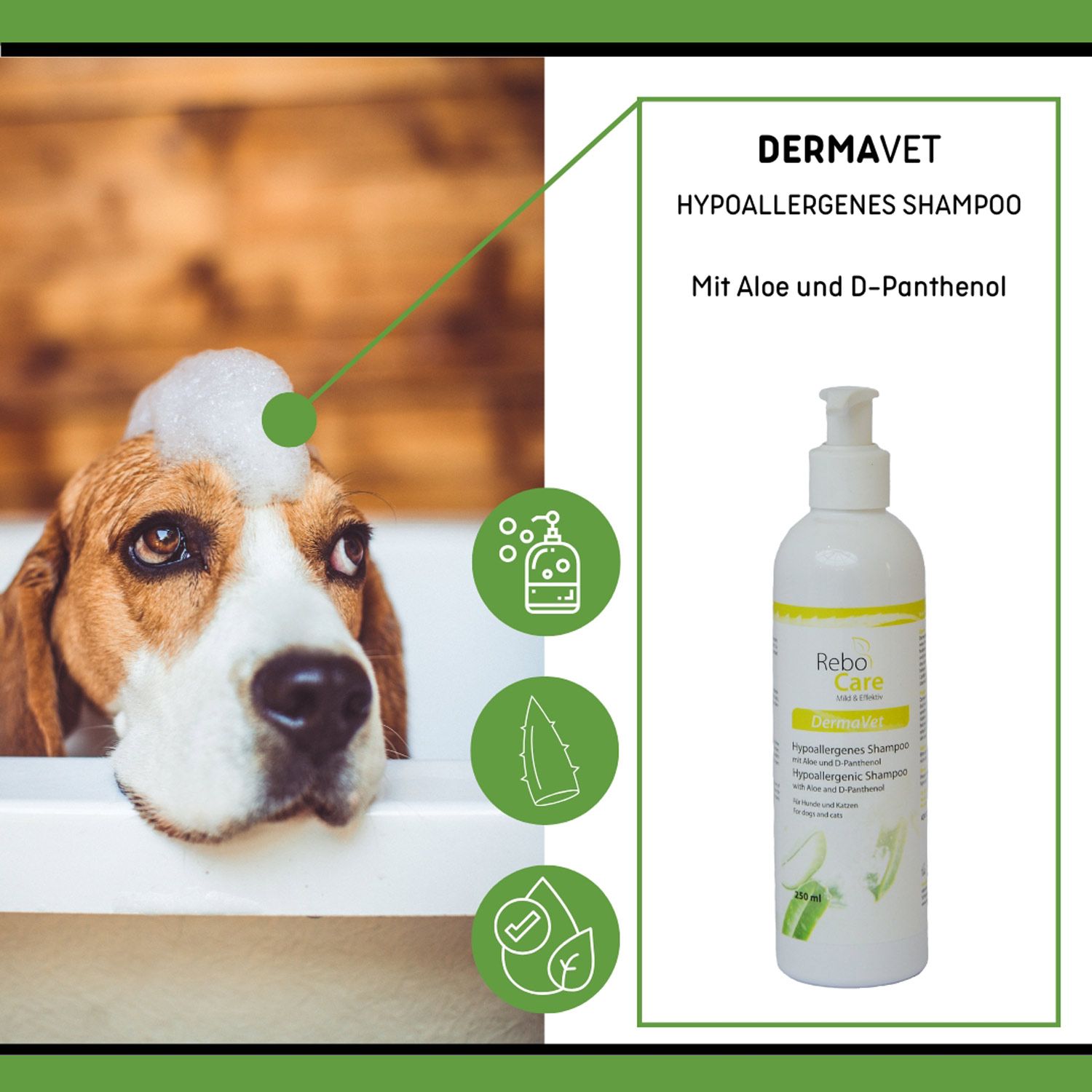 DermaVet hypoallergenes Shampoo