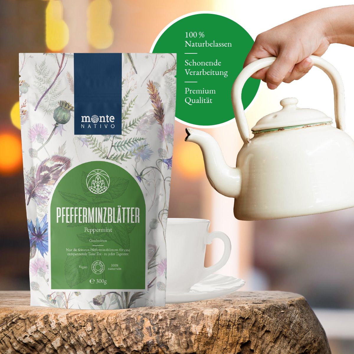 Monte Nativo Pfefferminze Kräutertee lose