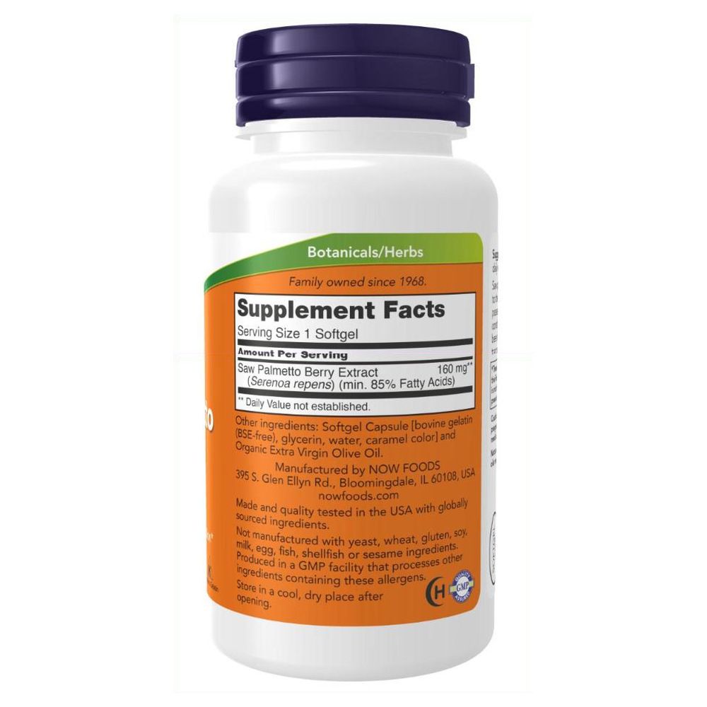 NOW Foods Sägepalmen-Extrakt 160 mg