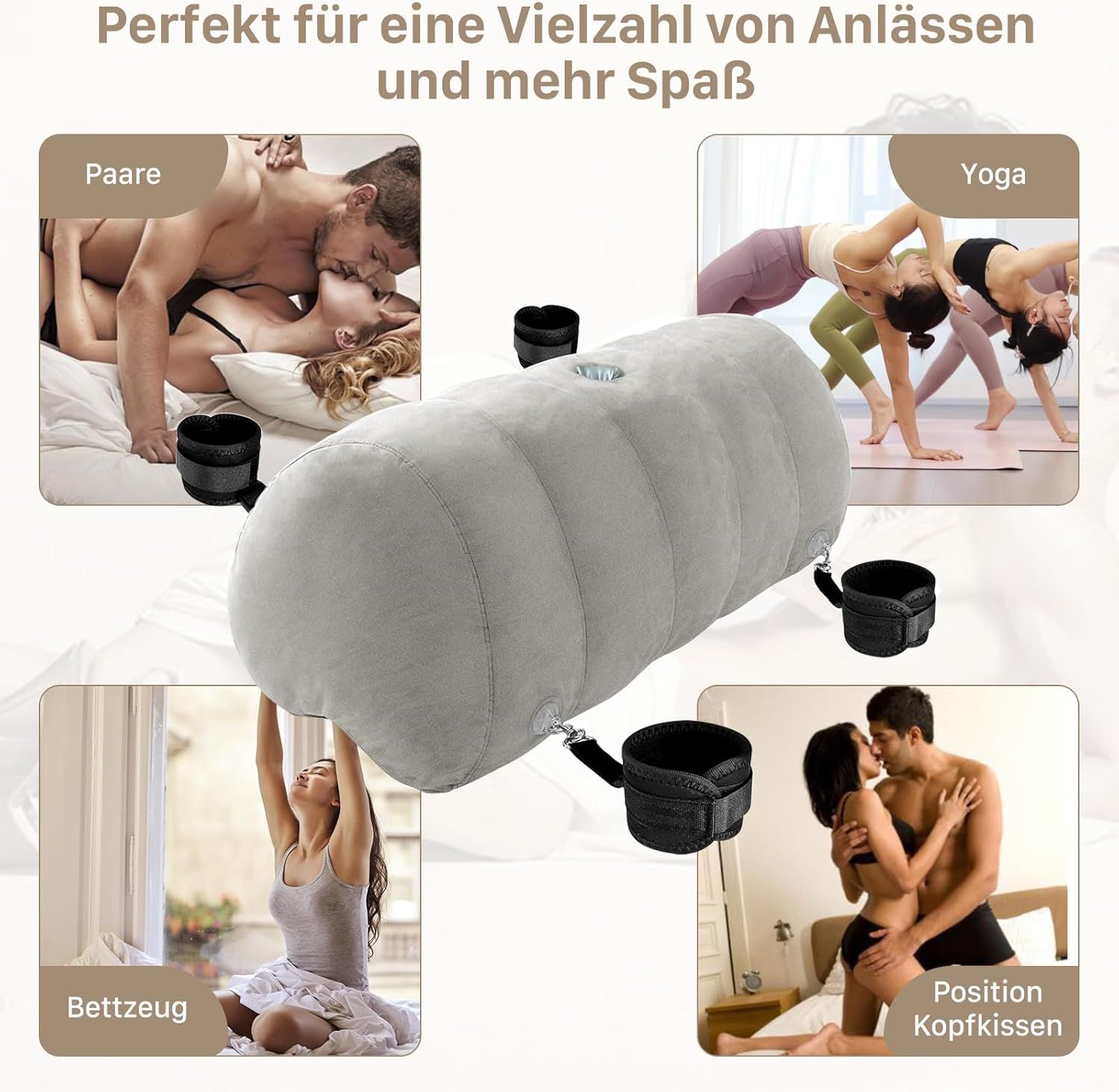 YICOCO Sex Positions Kissen Lendenkissen