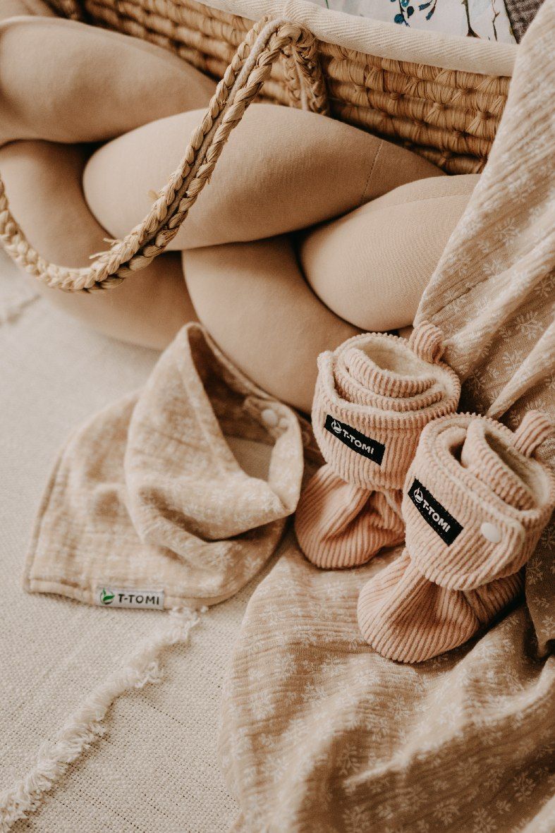 T-TOMI Krabbelschuhe Pink (3-6 Monate) WARM