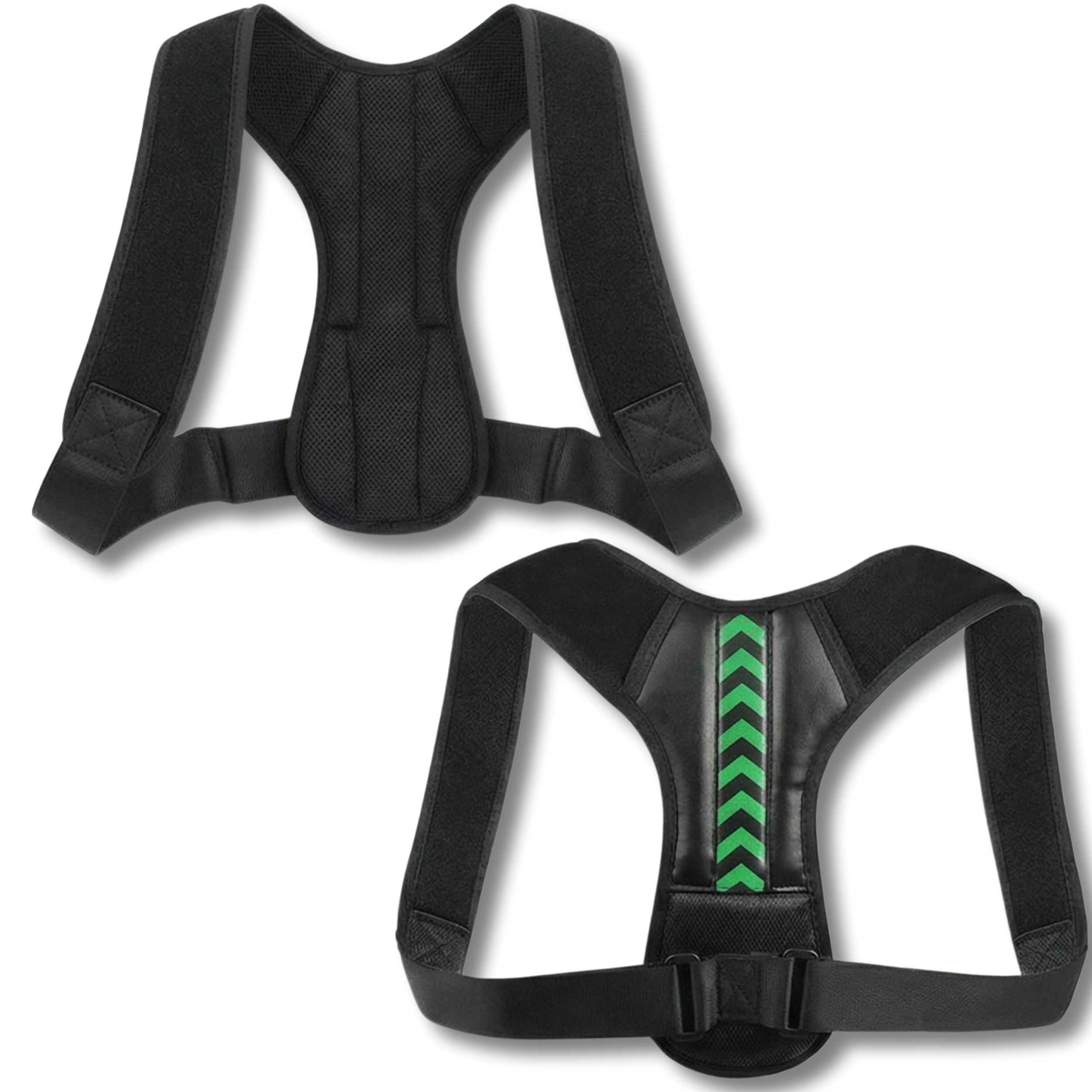 Ergonomischer Haltungskorrektor für Rücken & Lendenbereich – Verstärkte, Verstellbare Rückenstütze