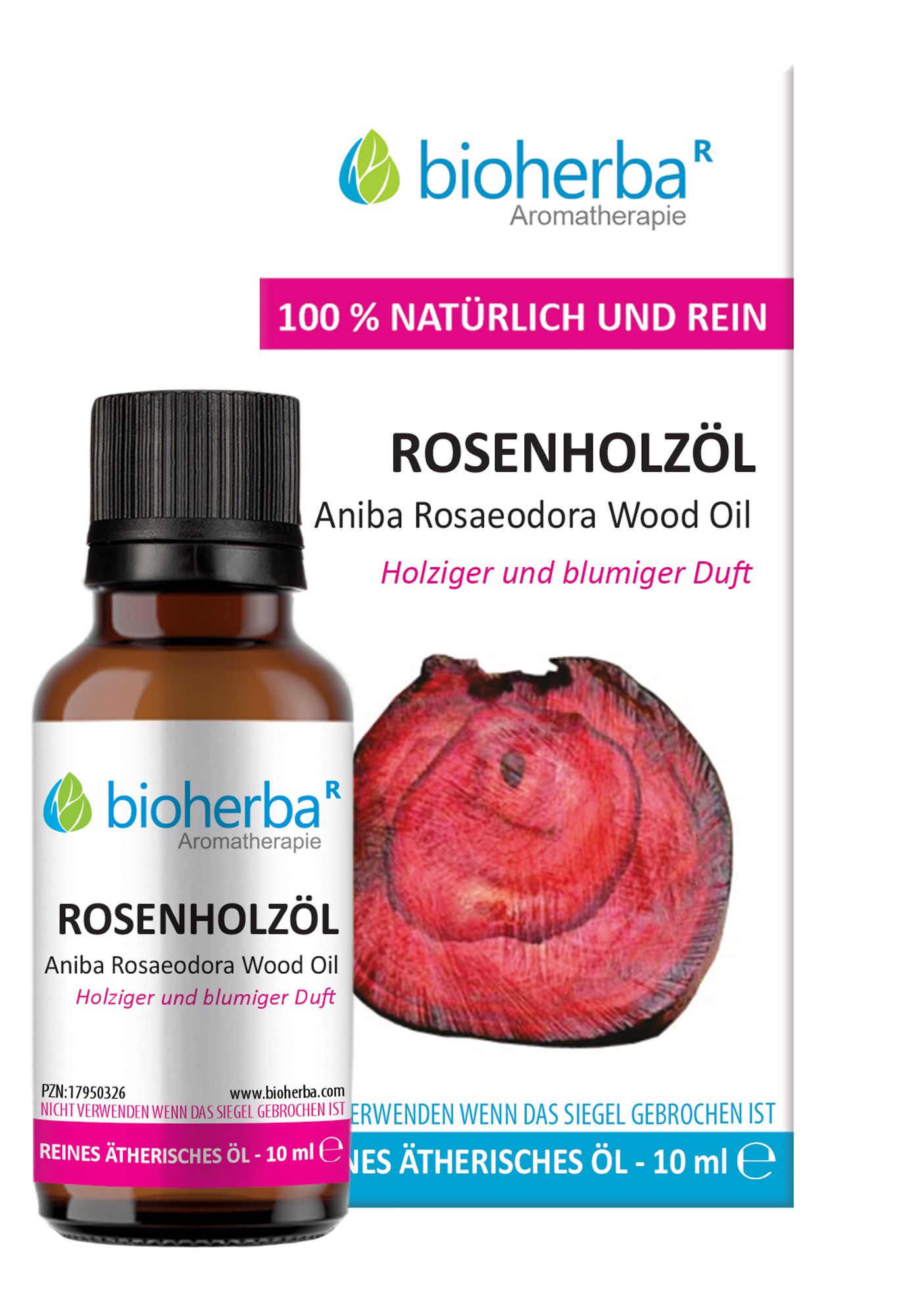 Bioherba Rosenholzöl Reines ätherisches Öl