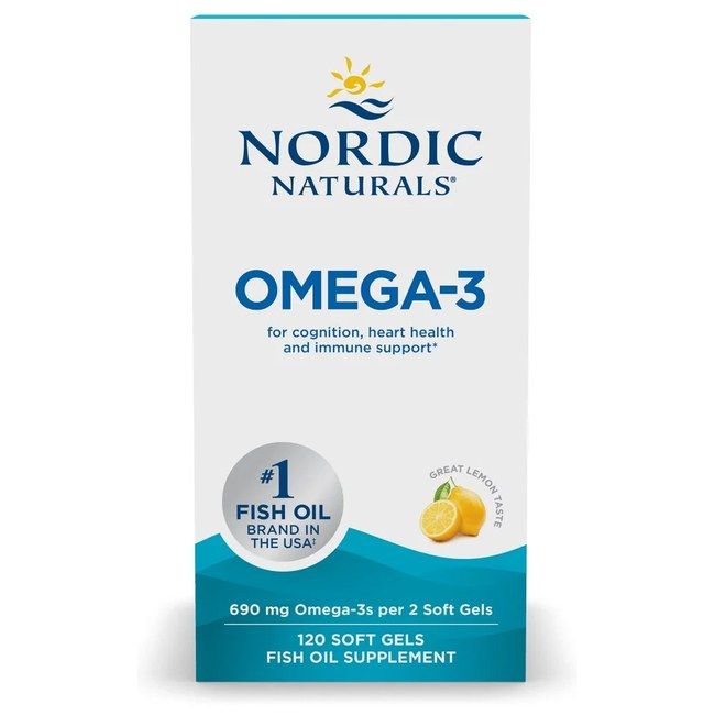 Nordic Naturals Omega-3 690 mg – mit köstlichem Zitronengeschmack