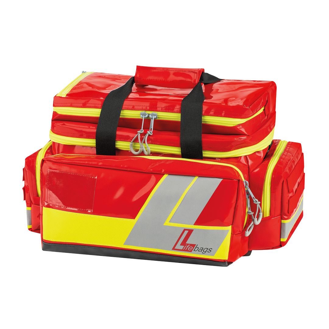 Söhngen Lifebag PAX M Sport + Lifepad Erste Hilfe Rucksack Sport rot bestückt
