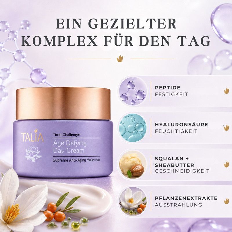 TALIA - Anti-Aging-Tagescreme mit Peptiden