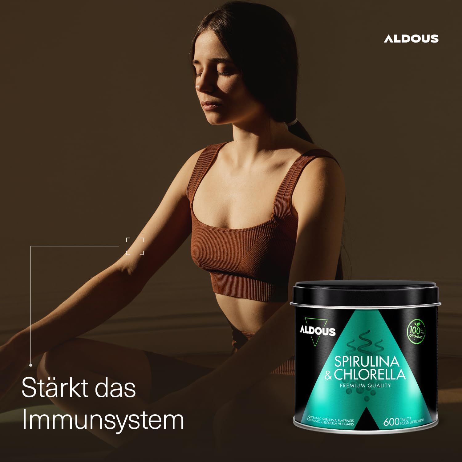 Aldous Spirulina + Chlorella Tabletten