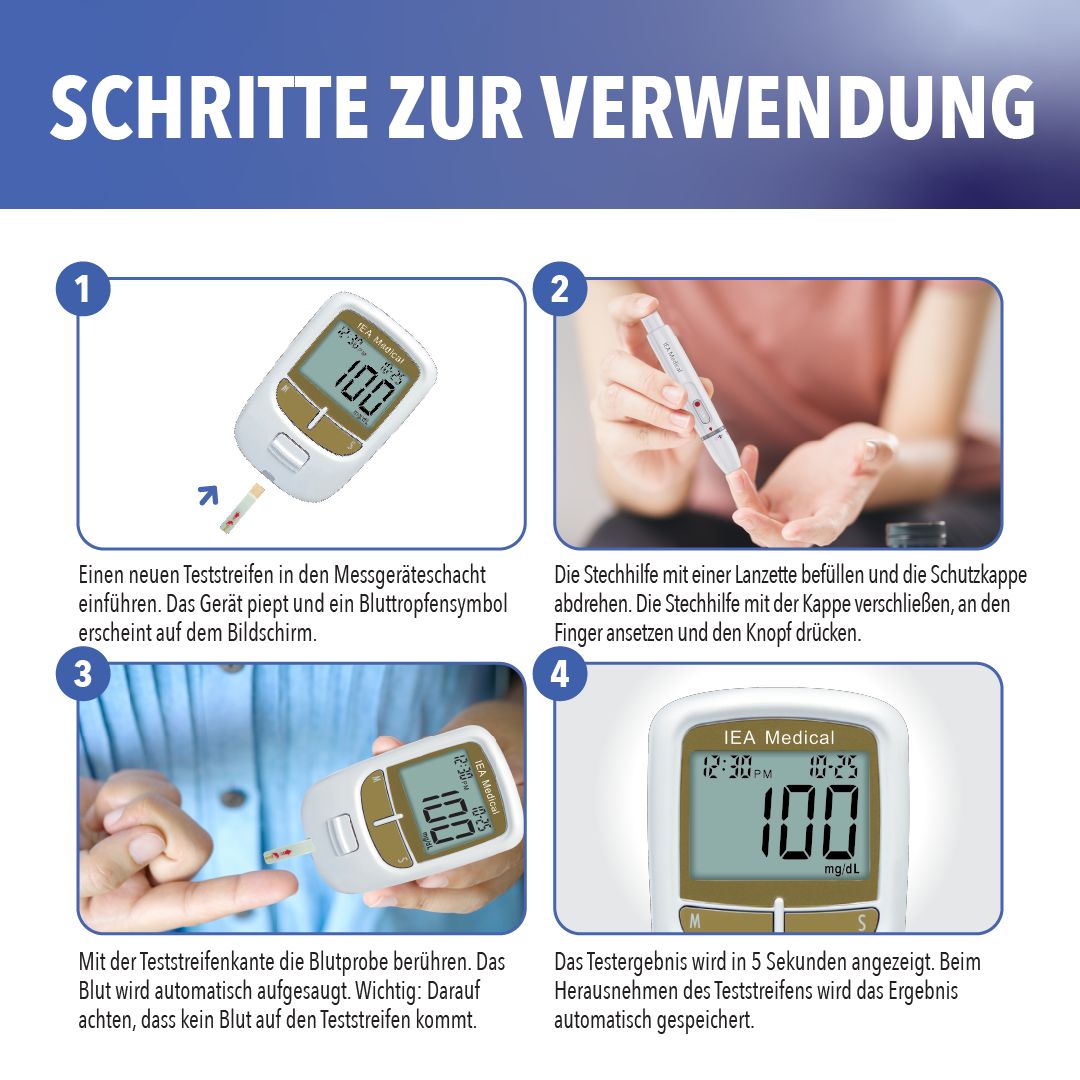 IEA Medical Blutzuckerteststreifen