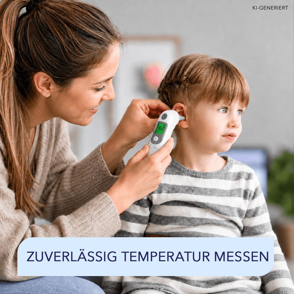 IEA Medical Ohrthermometer mit Ersatzkappen