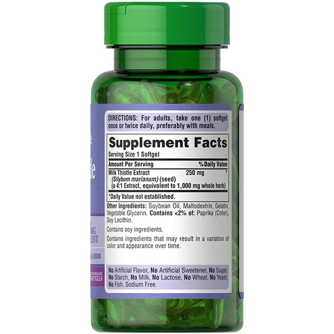 Puritan's Pride Mariendistel-Extrakt 1000 mg