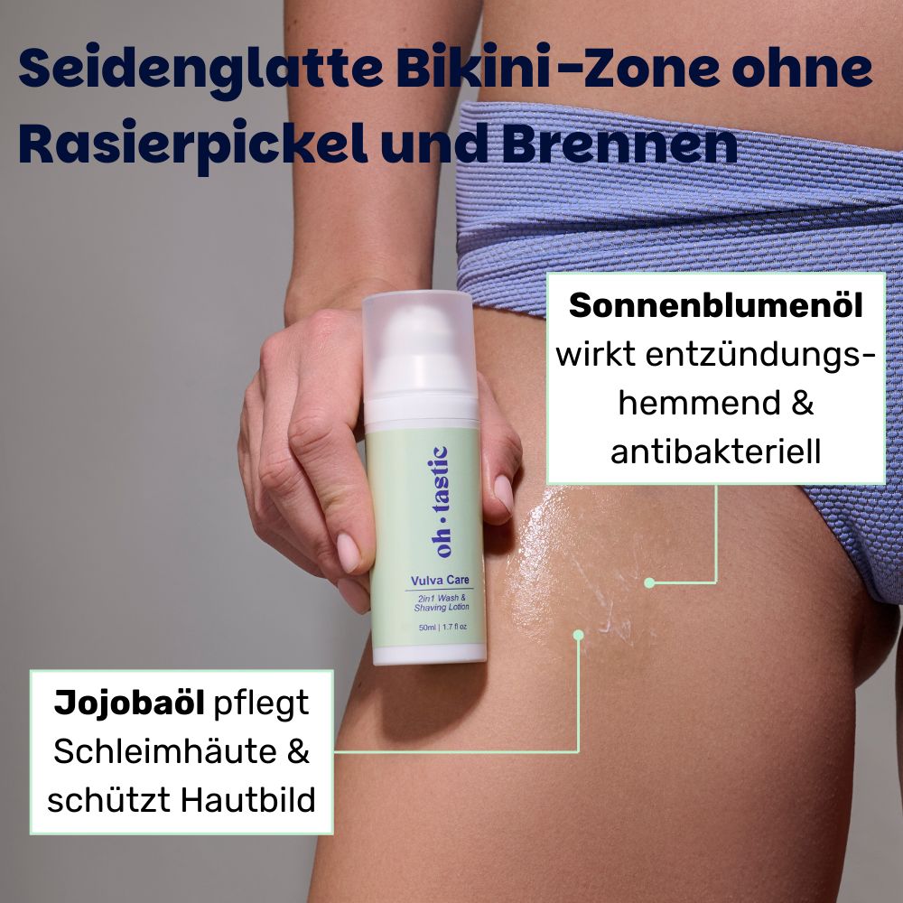 ohtastic 2in1 Sensitiv Wash & Shaving Gel