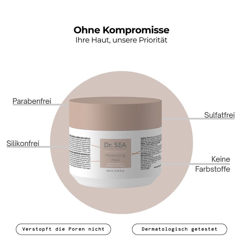 DR. SEA – Haarmaske Argan & Aminosäuren