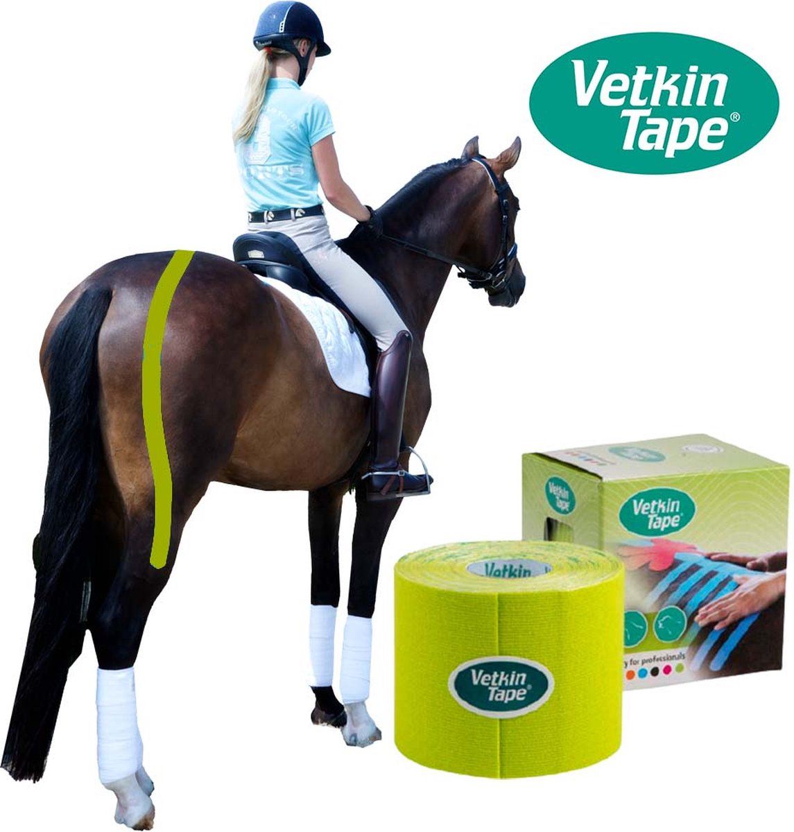 VetkinTape, Kinesiotape für Pferde und Hunde