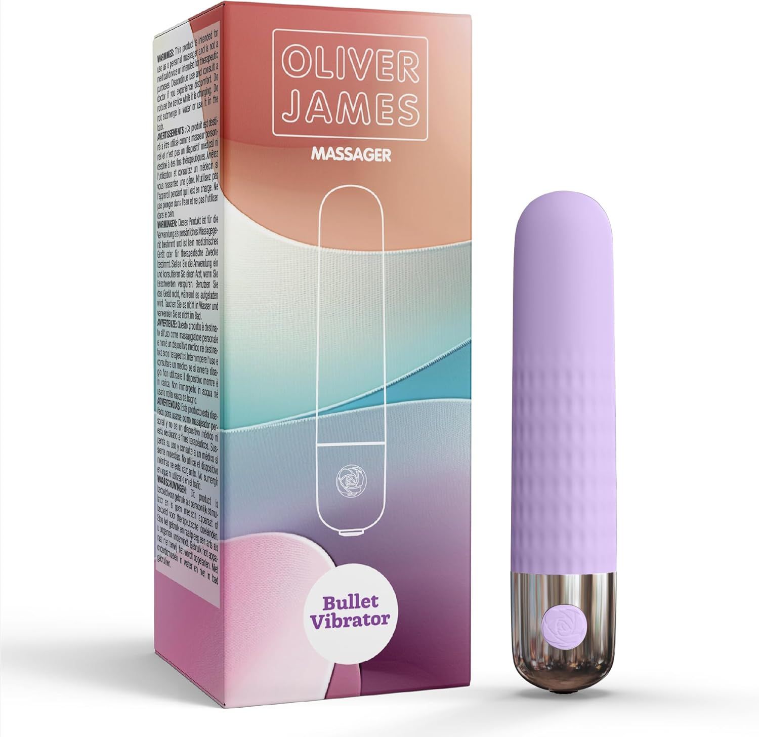 Oliver James Bullet Vibrator Pastellflieder