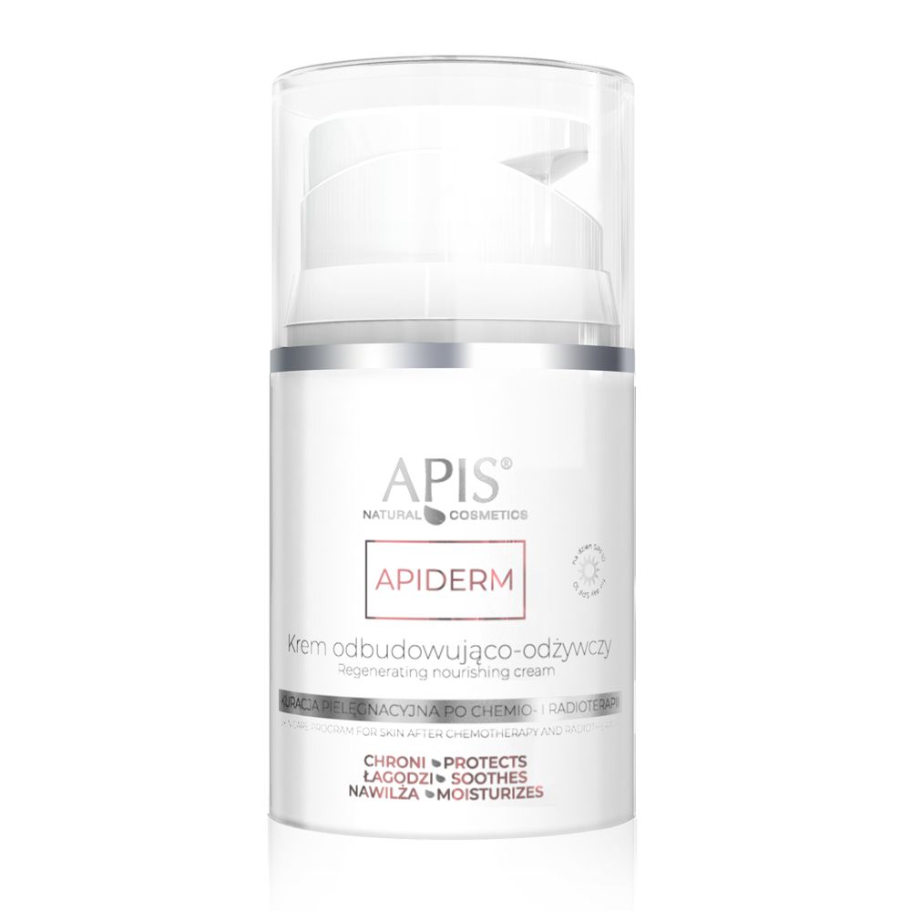 APIS APIDERM, Onkologische Kosmetik - Tagescreme  mit LSF 10