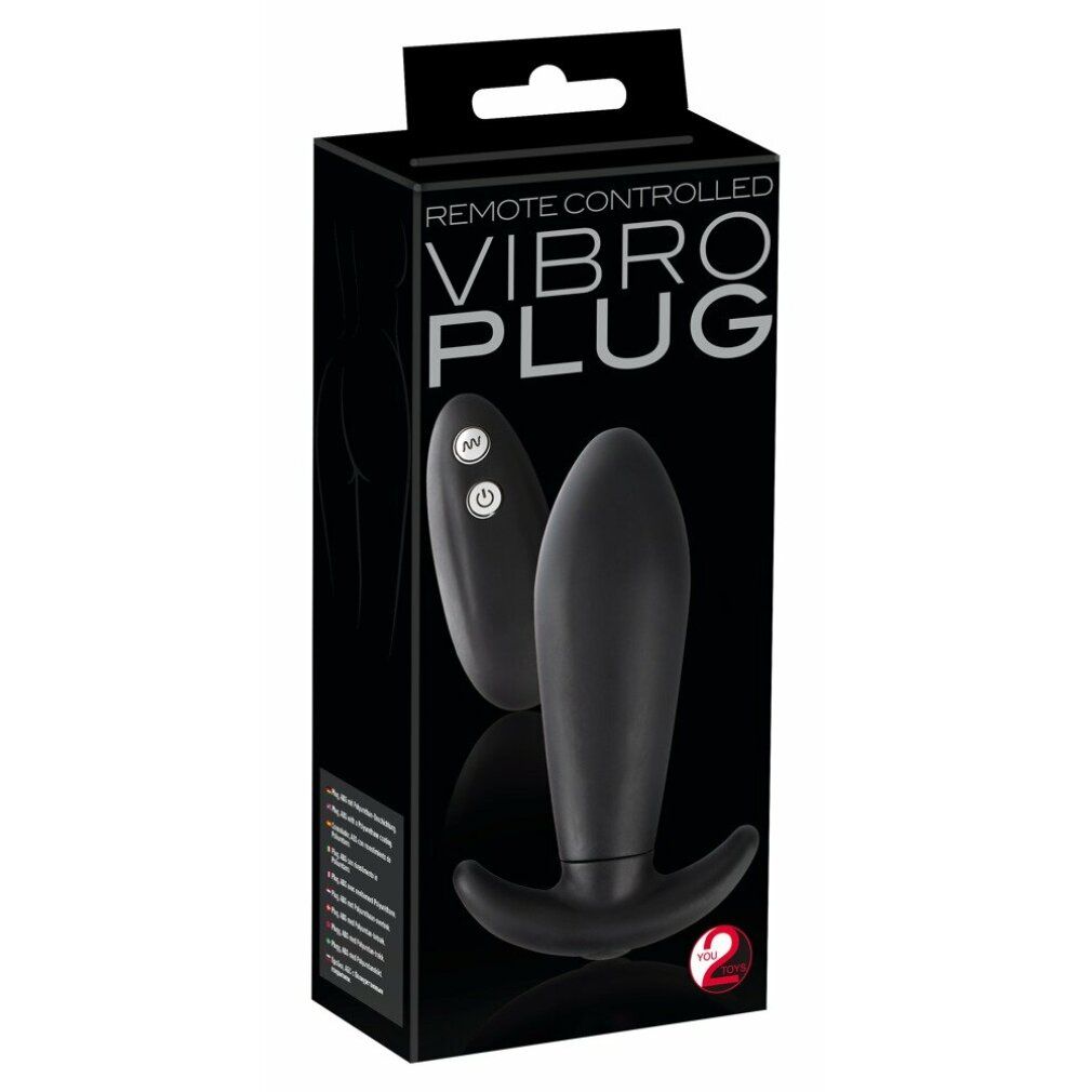 Y2T Black rc Vibro Plug