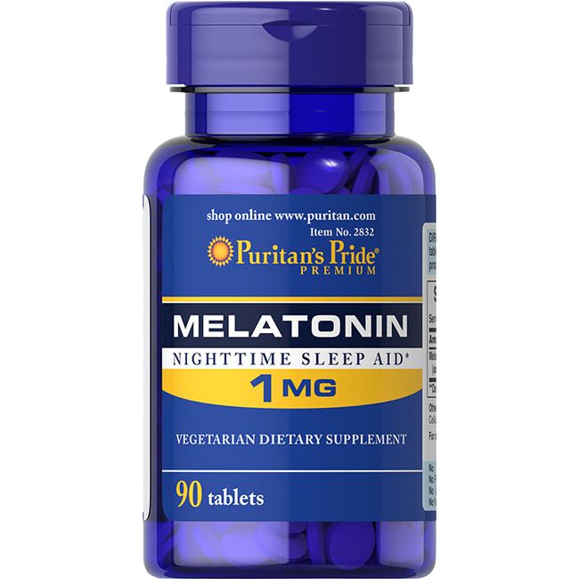 Puritan's Pride Melatonin 1 mg