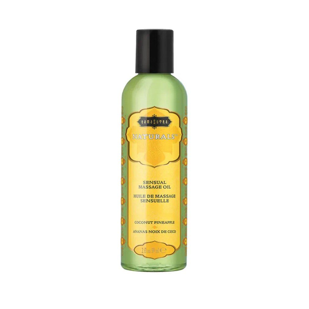 Kama Sutra Naturals Massageöl Coconut Pineapple Flasche.