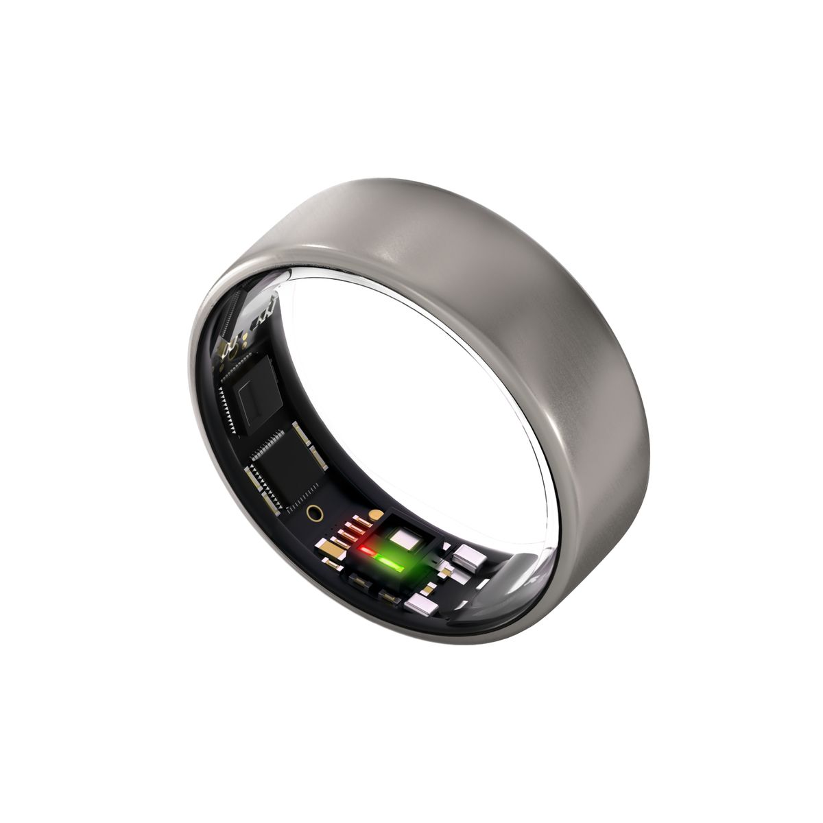Ultrahuman AIR Smart Ring, Raw Titanium- Größe 10